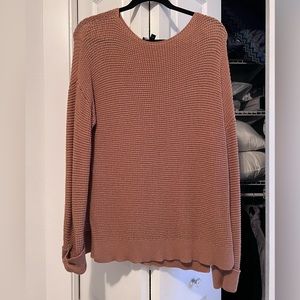 Oversized Beige comfortable long sleeve/sweater from Express!